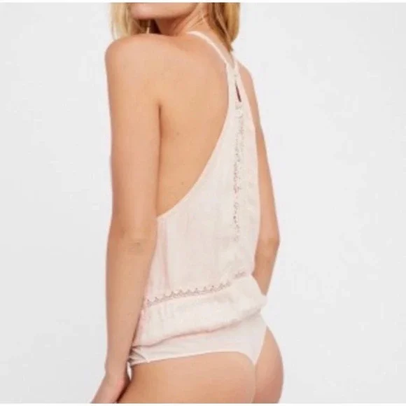 Intimately Free People Dreamy Morning Tank Bodysuit L - Picture 3 of 10